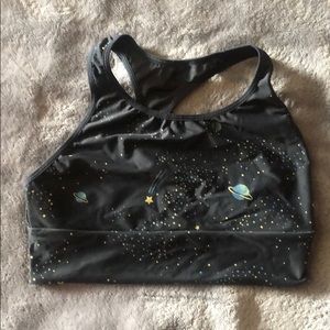 Space themed Victoria Sport bra in Medium